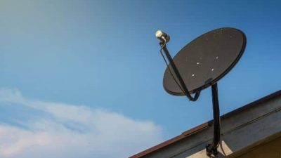 Old satellite removal